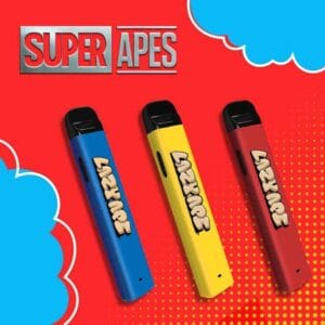Lazy Ape Disposable Super Ape Pack offers premium, flavorful cannabis vapes with potent effects, convenient design, and strain variety.