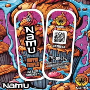 Namu 2g Muffin Temple Live Resin Disposable