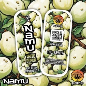 Namu 2g White Guava Live Resin Disposable