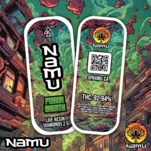 Namu 2g Poison Live Resin Disposable