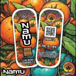 Namu 2g Grape Sour Tangi Resin Disposable