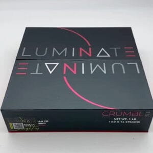 Luminate Crumble offers high-potency, flavorful cannabis concentrate with smooth vapor, delivering intense effects for both recreational and medical users.