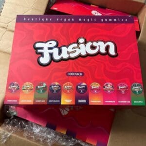 Fusion Vegan Infused Gummies offer a delicious, plant-based treat packed with essential nutrients, natural flavors, and clean, guilt-free ingredients. 🌱🍓