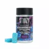 Experience Blue Raspberry Blast Gummies – a deliciously sweet and tangy cannabis treat with long-lasting effects, precise dosing, and premium quality.