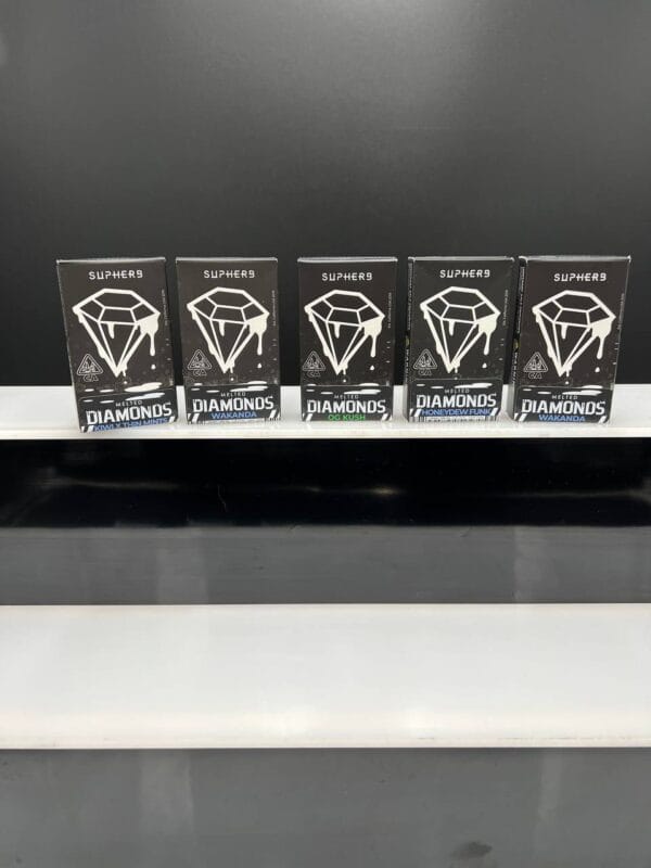 Experience potent, flavorful hits with Supherb Disposable Melted Diamonds—premium THCA diamonds and terpene sauce in a convenient vape pen.