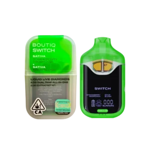 Experience the Boutiq Disposable V4 Strawberry Tropicana x Sour Slush—premium dual-flavor vape with sweet strawberry and tangy sour slush.