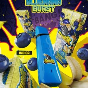 Bluenana Burst is a vibrant blend of sweet bananas and tangy blueberries, offering a refreshing, energizing, and flavorful experience.