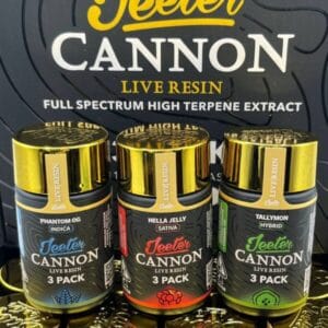 Experience Jeeter Cannon, a premium pre-roll infused with distillate and kief for unmatched potency, flavor, and a smooth smoking experience.