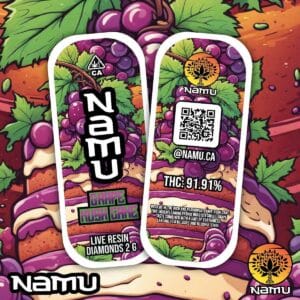 Namu 2g Grape Kush Cake Resin Disposable