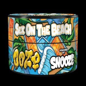 Sex on the beach snooze ooze hash rosin 2g jar