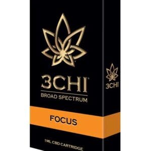 3CHI | CBD Vape Cartridge - Focus Blend | 1ML