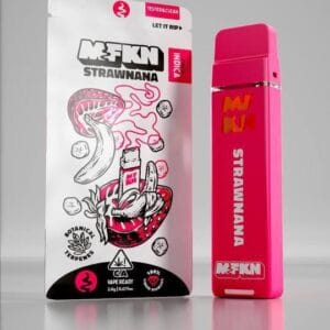 Enjoy the perfect blend of sweet strawberries and creamy bananas with MFKN 2G Disposable Strawnana—smooth, fruity, and satisfying.