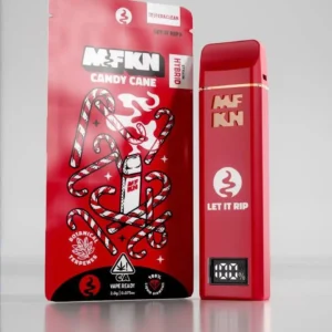 Enjoy the festive, minty sweetness of MFKN Disposable 2G Candy Cane—refreshing, sweet, and perfect for holiday-inspired vaping.