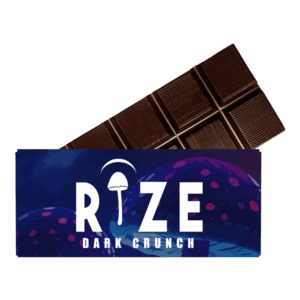 Rize | Dark Crunch Mushroom Chocolate Bar | 5g Bar