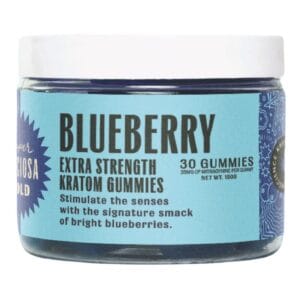 Super Speciosa | Extra Strength Kratom Gummies | Blueberry - 30ct