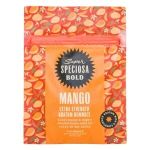 Super Speciosa | Extra Strength Kratom Gummies | Mango-(4ct)