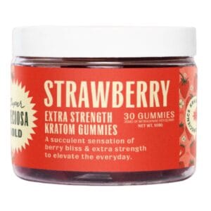 Super Speciosa | Extra Strength Kratom Gummies | Strawberry - 30ct