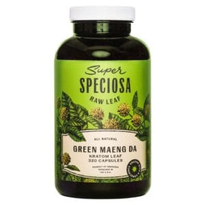 Boost focus and energy with Super Speciosa Green Maeng Da Kratom Capsules (320ct). Pure, potent, and lab-tested bulk kratom.
